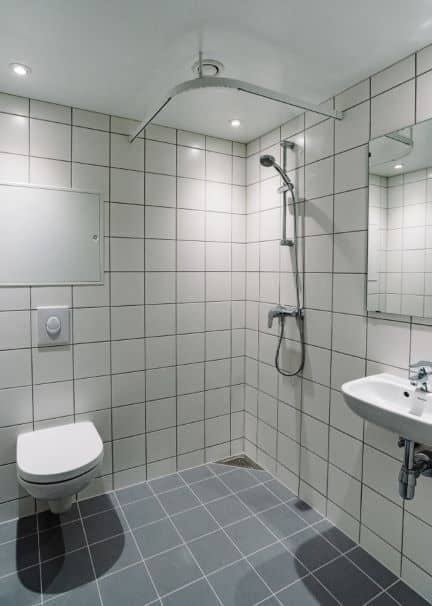 The Mark kollegie - eget badevaerelse