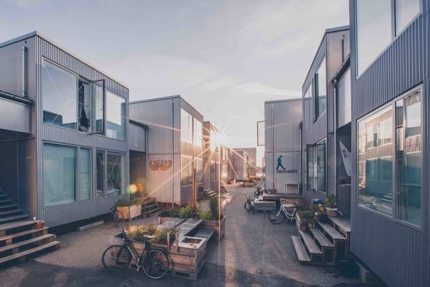 New student accommodations in the popular Copenhagen-area of Nørrebro