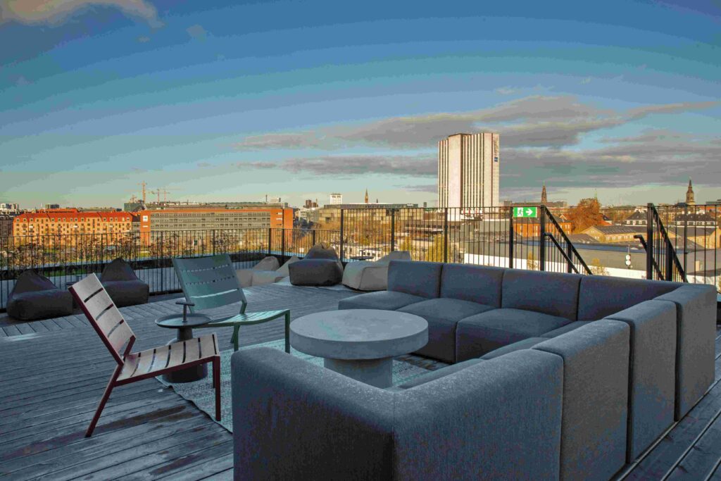 Nido Bryggen tagterrasse